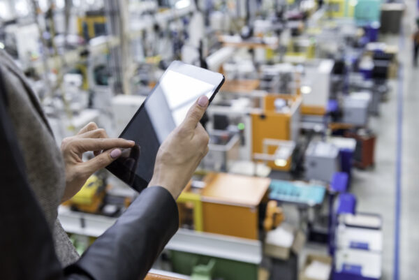 Warehouse Data Analytics Tablet